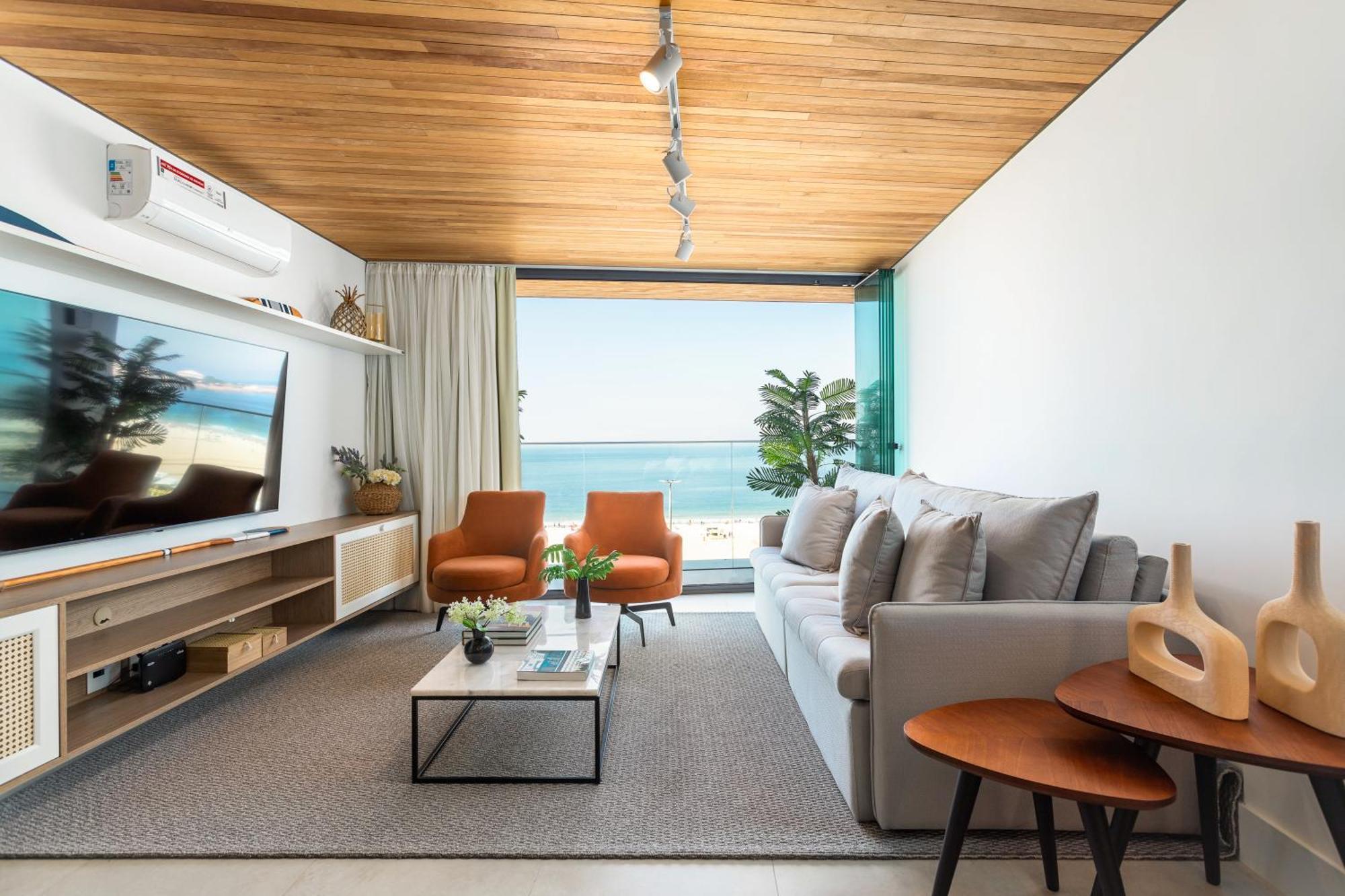 Unhotel - Luxuosos Na Atlantica A Beira-mar, Copacabana Apartemen *