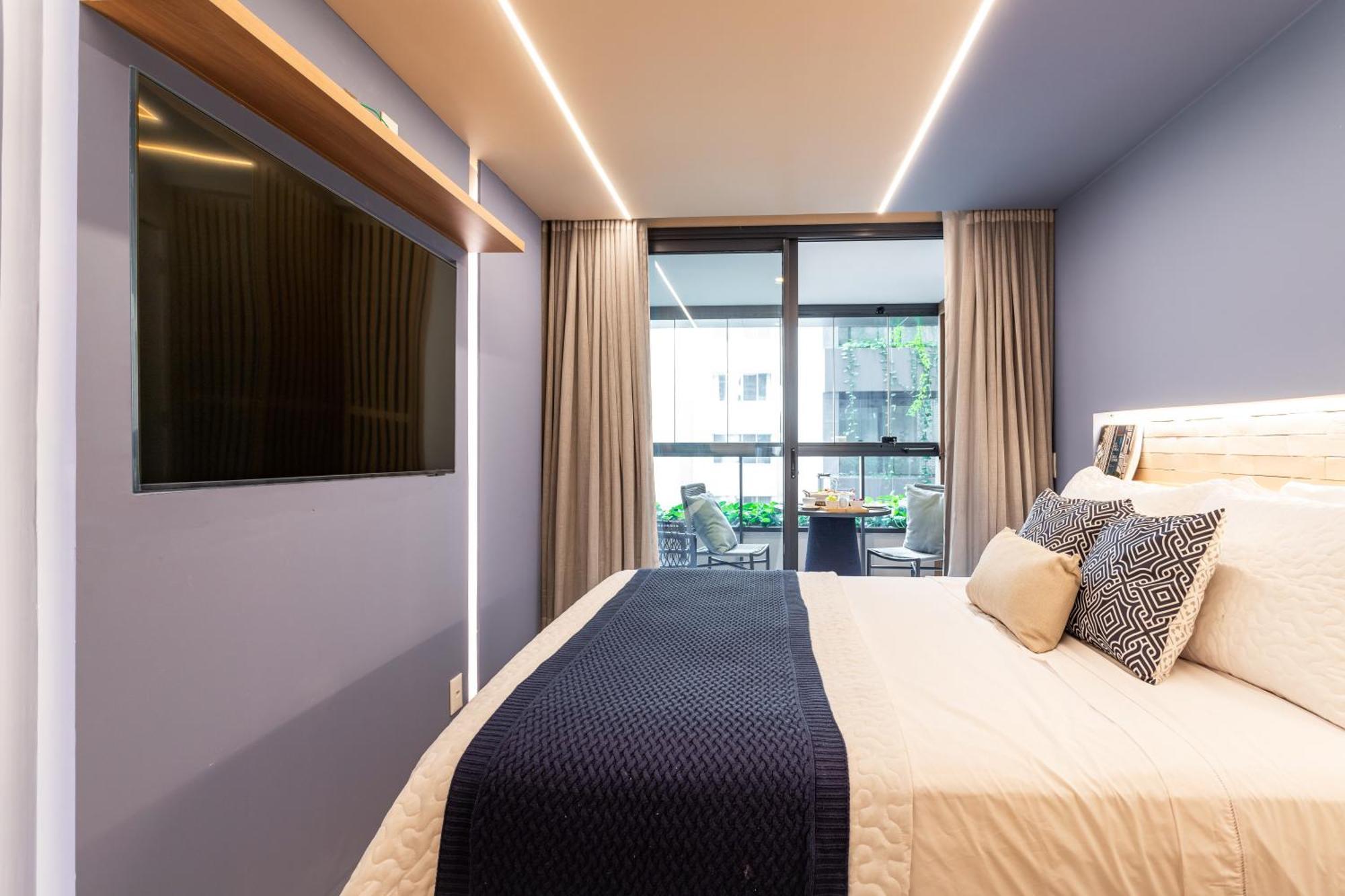 Unhotel - Luxuosos Na Atlantica A Beira-mar, Copacabana Appartement *