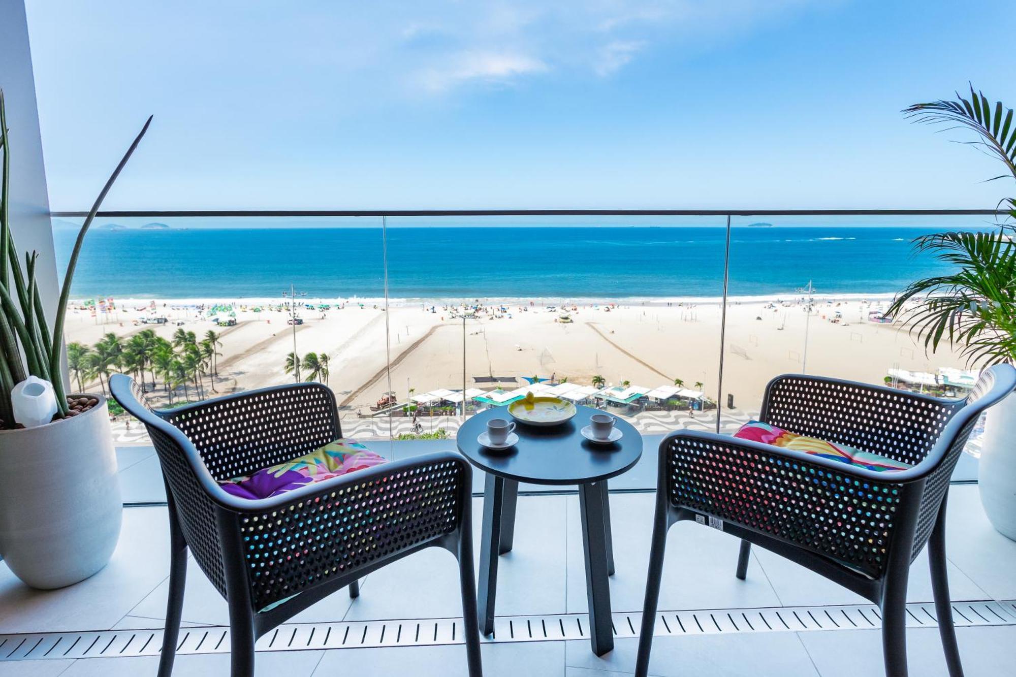 Appartement Unhotel - Luxuosos Na Atlantica A Beira-mar, Copacabana