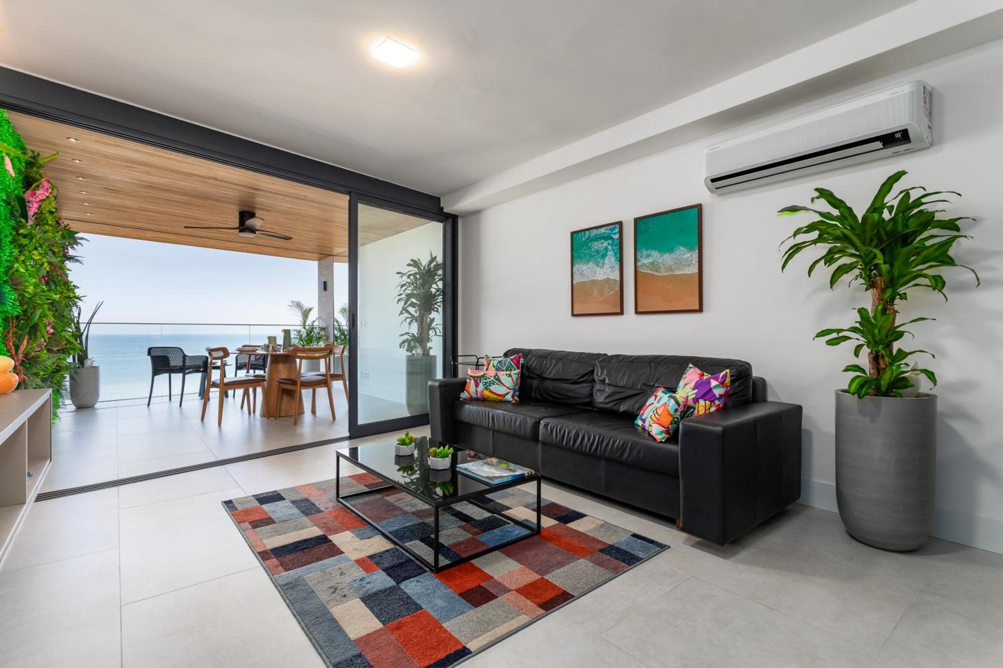 Unhotel - Luxuosos Na Atlantica A Beira-mar, Copacabana Appartement Rio de Janeiro