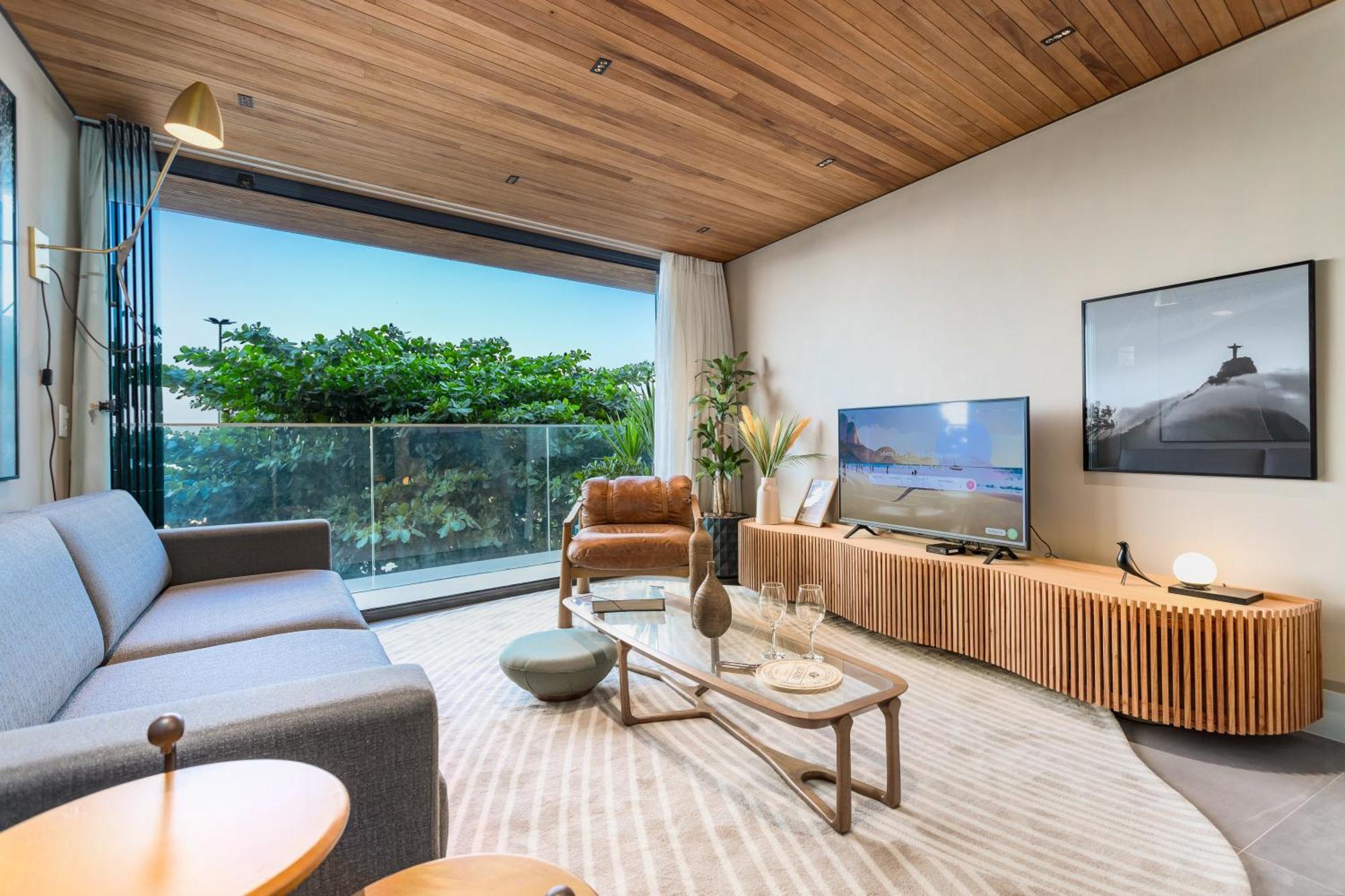 Unhotel - Luxuosos Na Atlantica A Beira-mar, Copacabana Appartement Rio de Janeiro