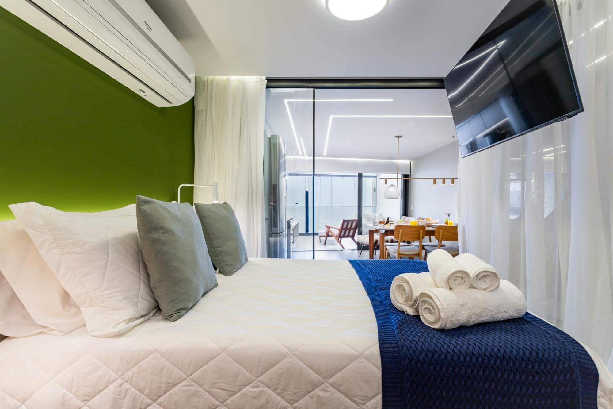 Unhotel - Luxuosos Na Atlantica A Beira-mar, Copacabana Apartemen