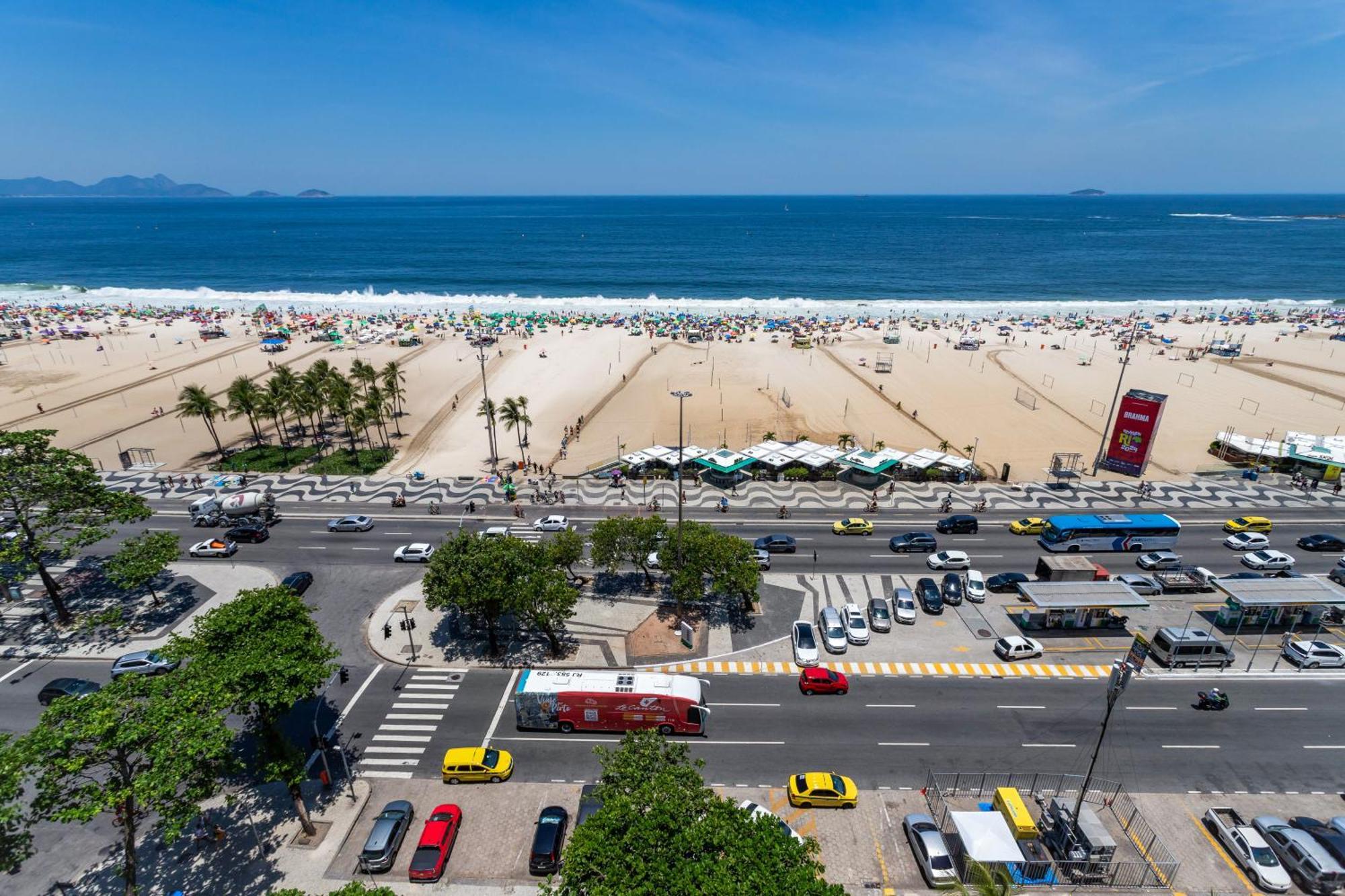 Unhotel - Luxuosos Na Atlantica A Beira-mar, Copacabana Apartemen Rio de Janeiro