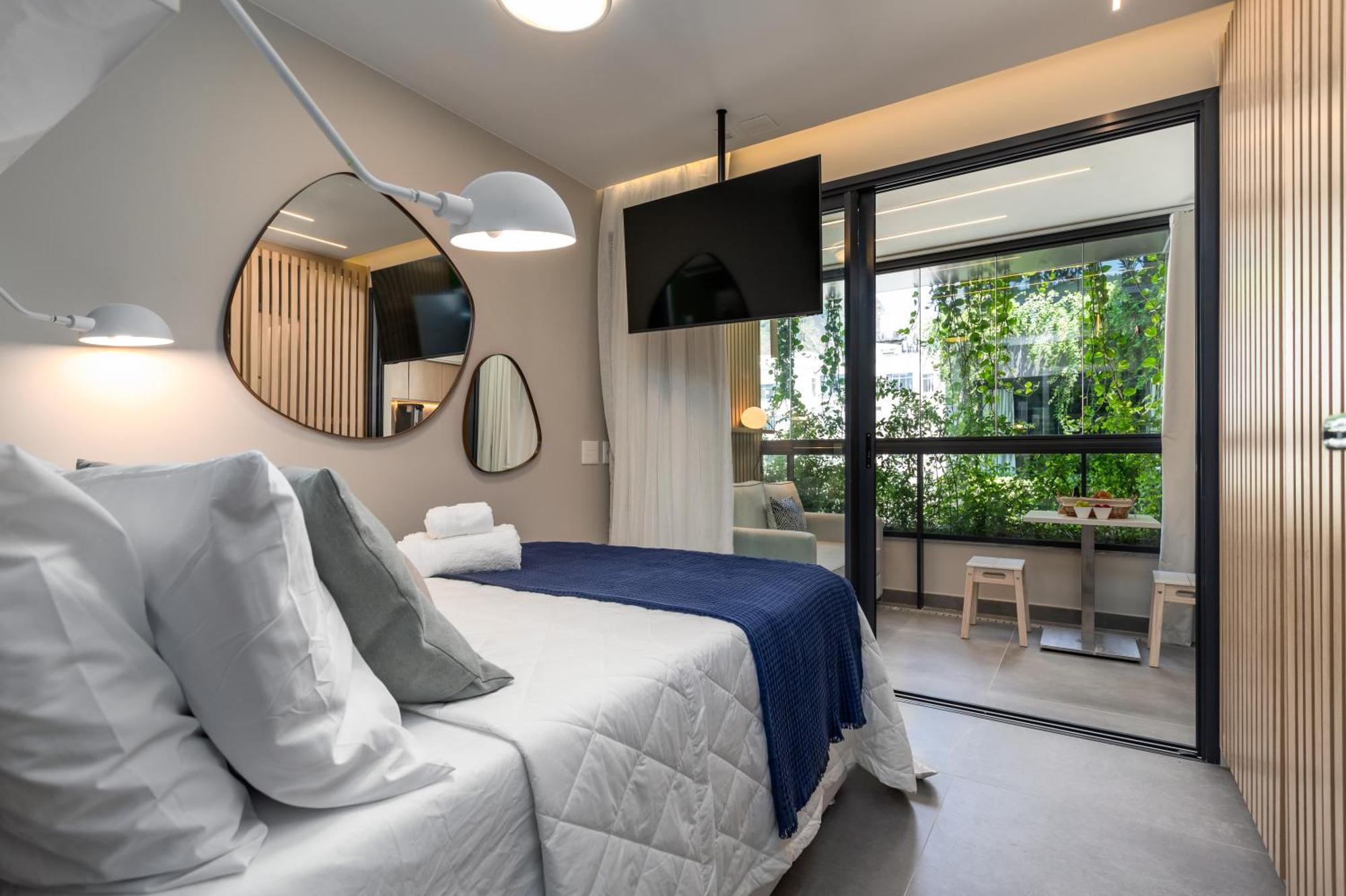 Unhotel - Luxuosos Na Atlantica A Beira-mar, Copacabana Apartemen