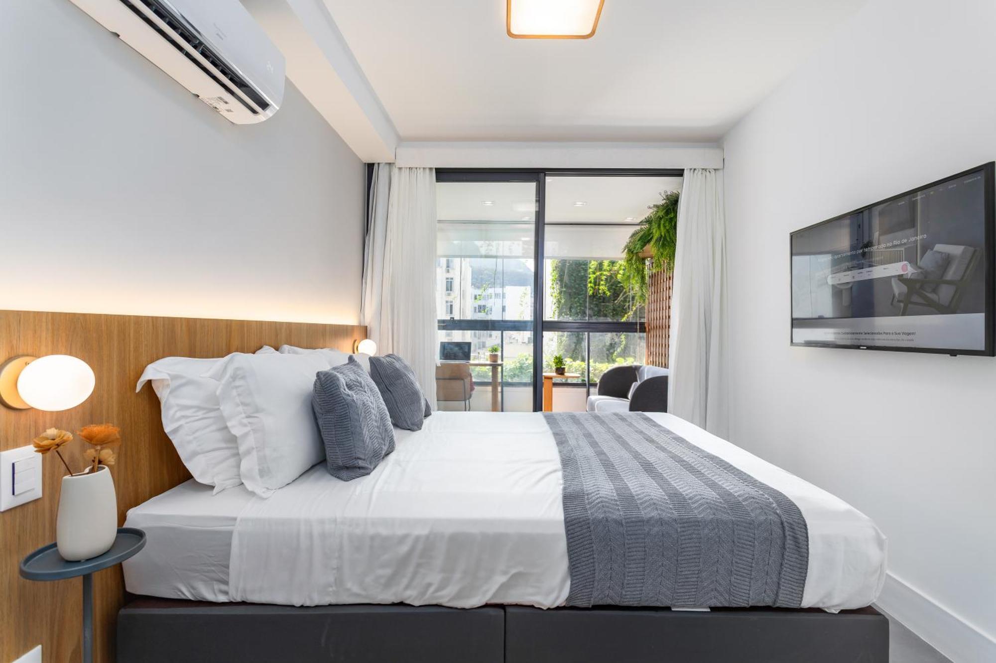 Unhotel - Luxuosos Na Atlantica A Beira-mar, Copacabana Apartemen